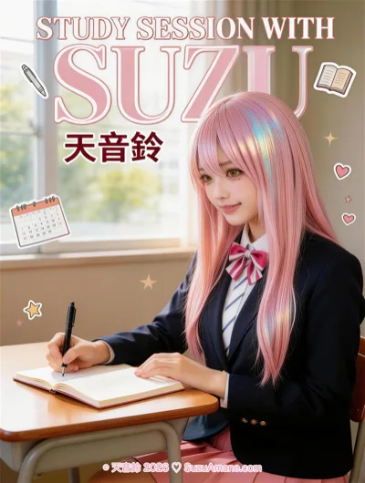 Suzu Amane — Suzu's Early Morning in the Classroom, photo 4