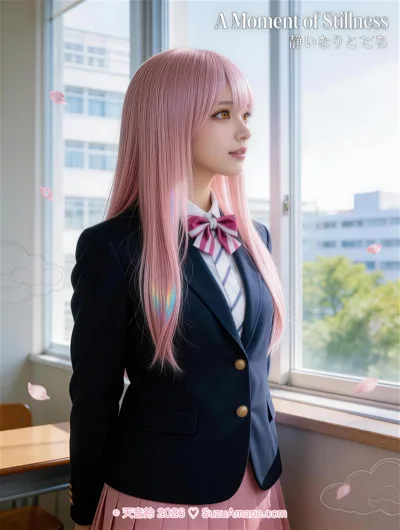 Suzu Amane — Suzu's Early Morning in the Classroom, photo 8