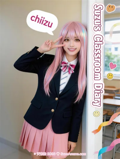 Suzu Amane — Suzu's Early Morning in the Classroom, photo 10