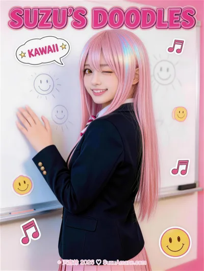 Suzu Amane — Suzu's Early Morning in the Classroom, photo 16