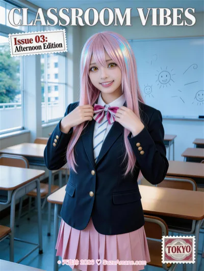Suzu Amane — Suzu's Early Morning in the Classroom, photo 17